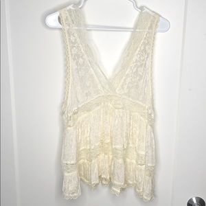 Free People Intimately Silk + Lace Cami